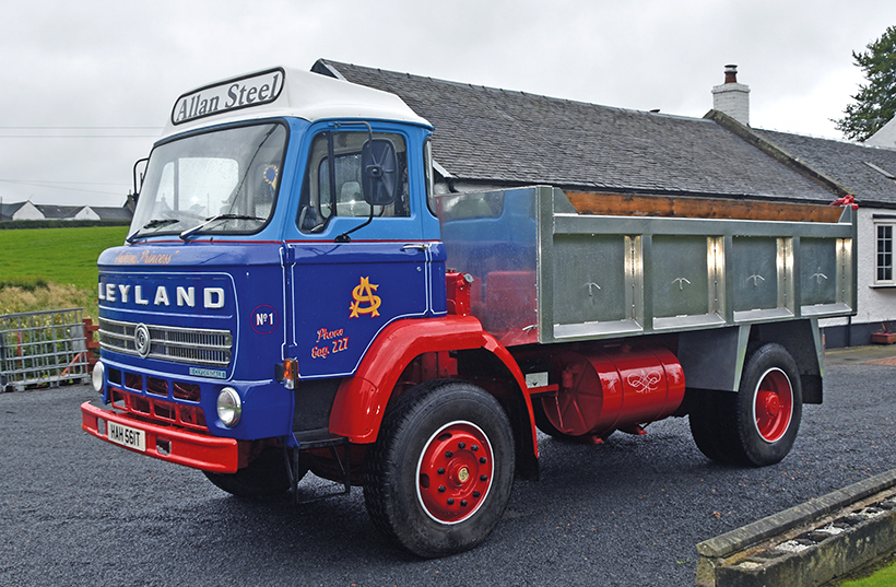 1970s Leyland Clydesdale tipper