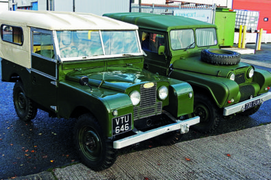 Series I Land Rover vs Austin Gipsy