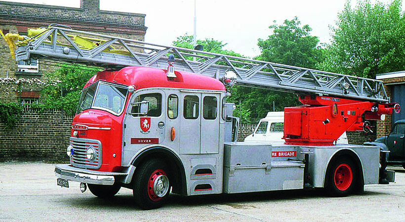 Silver fire engines