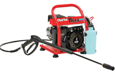 Win this Clarke Tiger 1800B high-pressure washer