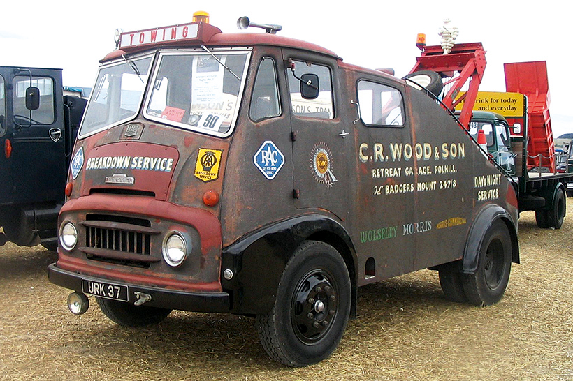 Preserved recovery truck