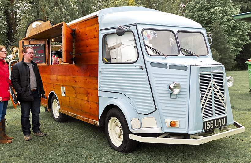 Classic mobile catering vehicles