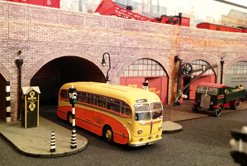 Classic vehicle dioramas
