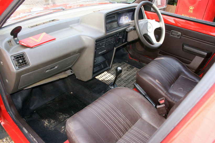 1. red robbo front interior