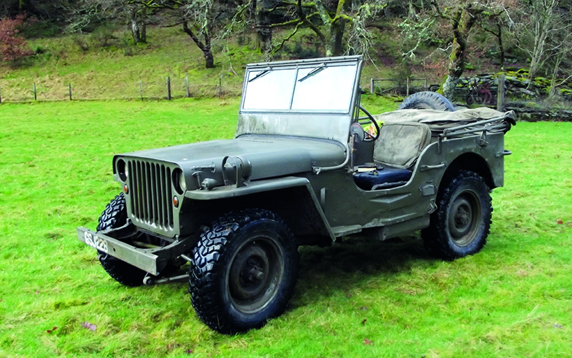 The wartime Willys Jeep