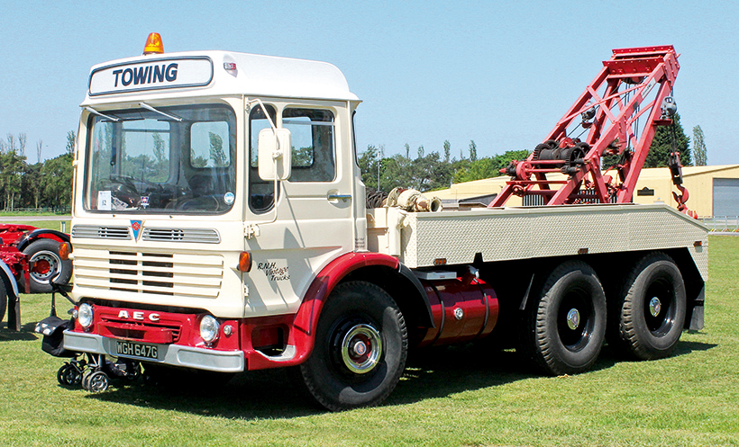 Preserved recovery truck