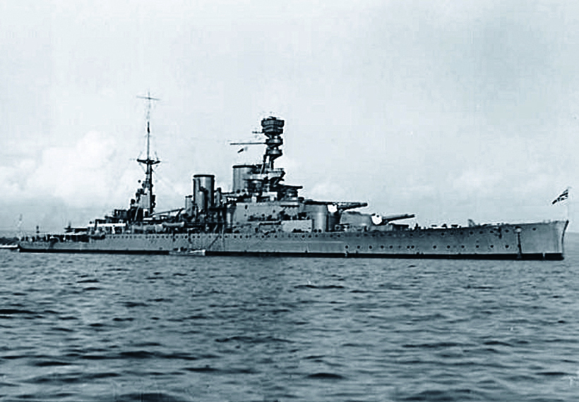 BATTLECRUISER HMS REPULSE