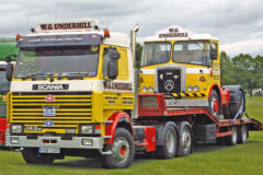 Classic lorries at the Spring Tractor World show