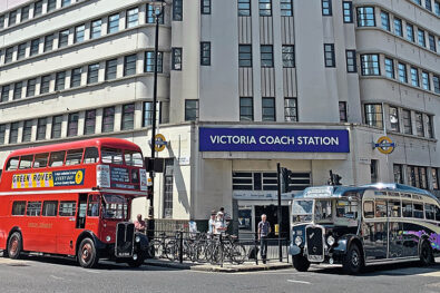 Bus running day celebrates Victoria Coach Station’s 90th!