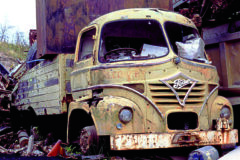 Amazing disused and derelict lorries in scrapyards