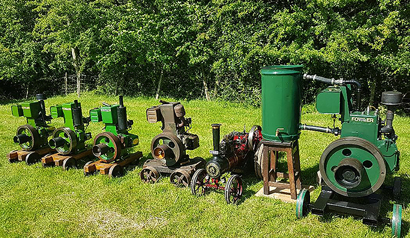 Fowler stationary engines