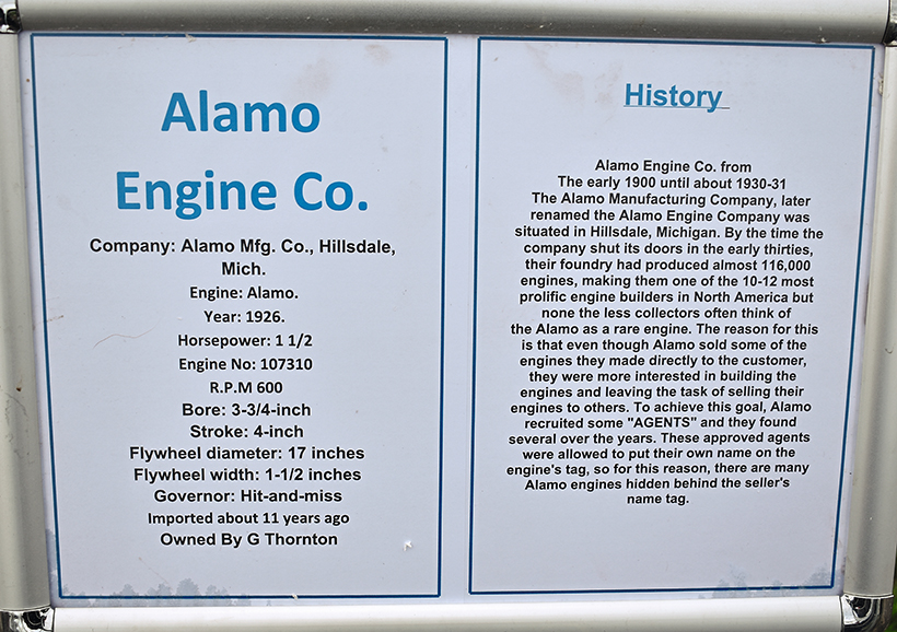 Alamo-Rock Island engines