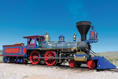 The historic site of America’s first transcontinental railroad visited