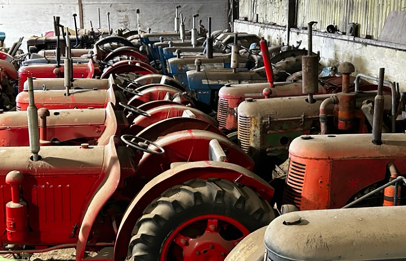 tractor, machinery and implement