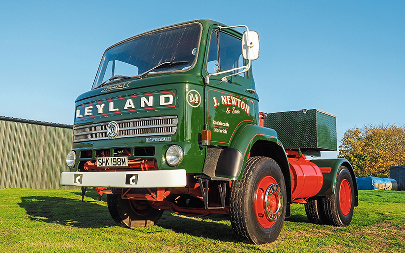 Classic Leyland lorry trio