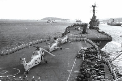 Eventful times for HMS Albion