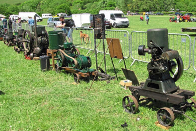 Superb stationary engines at the Rainscombe Park Country Show