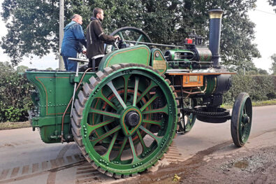 1916 Robey 6hp traction engine heading for refresh