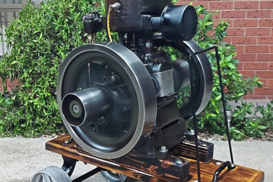 Lister type A stationary engine restoration
