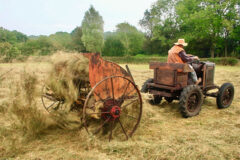 A fantastic vintage hay-making day