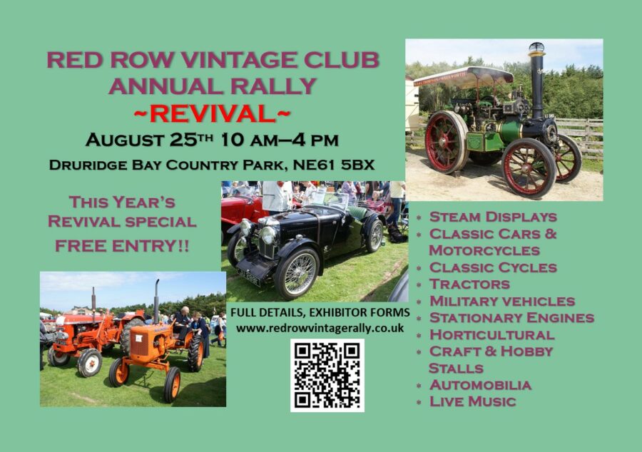Red Row Vintage Club Annual Rally Revival