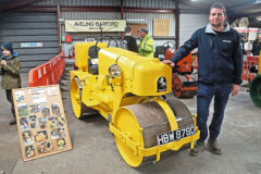 An Aveling Barford GA roller rescued from the brink