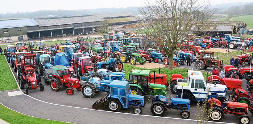 National Vintage Tractor Road Run