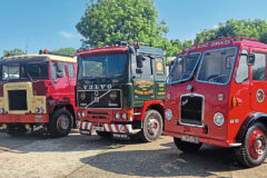 Classic trucks at the Fenland Classic Vehicle Show