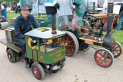 Superb steam miniatures at the Abbey Hill Rally