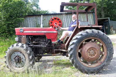 A very interesting and historic Massey Ferguson 165