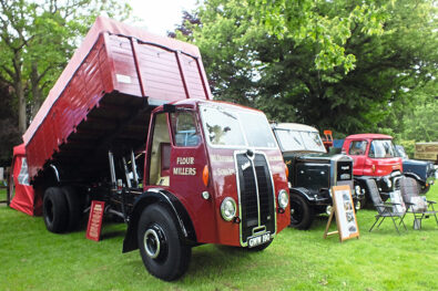 Father’s Day commercial vehicle gathering at Bressingham Hall