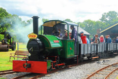 A restored 1919 industrial loco makes its debut