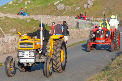 Llandudno Transport Festival’s evening tractor road run