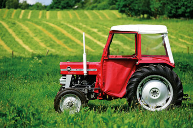 A superbly-restored, 1972 Massey Ferguson 148