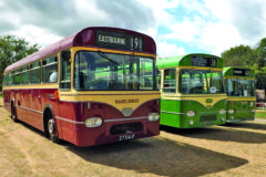 Buses descended on Tinkers Park