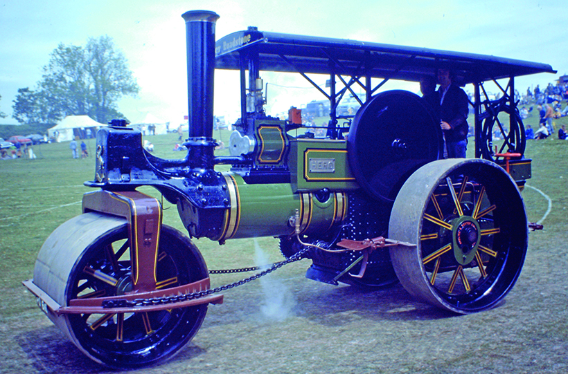 Seven traction engines