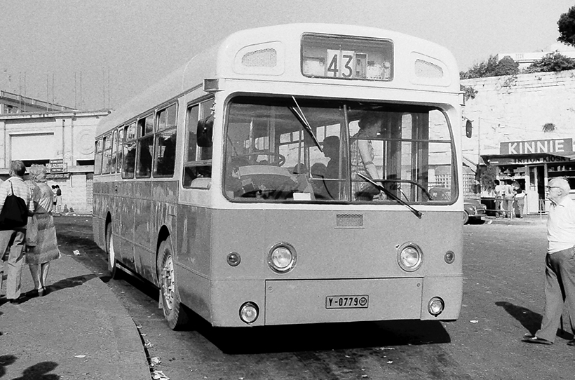 Classic buses in Malta