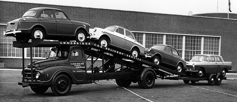 Evolution of car transporters