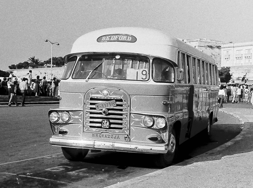 Classic buses in Malta