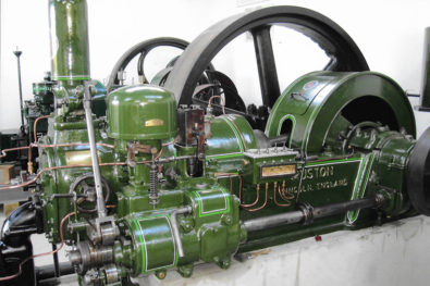 A special Ruston stationary engine restored