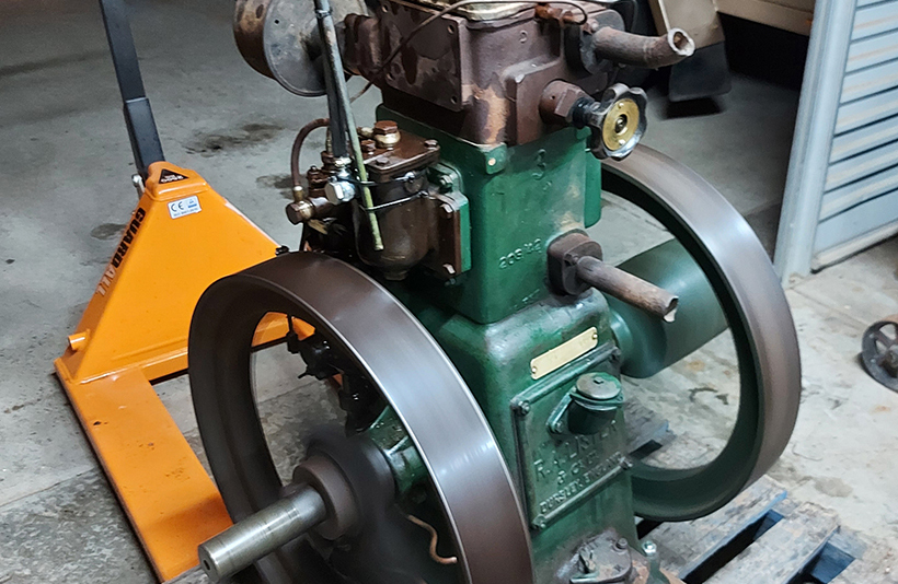 Lister CS stationary engine brought back to life | Heritage Machines