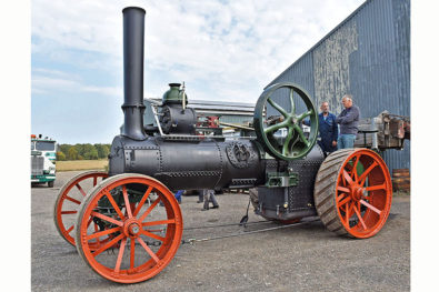 1873 Fowler 12hp in steam again!