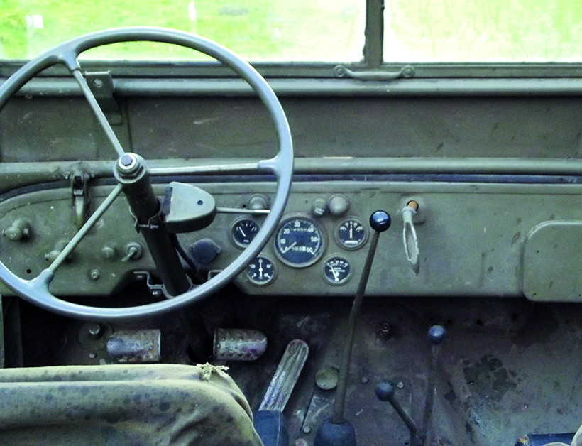 The wartime Willys Jeep