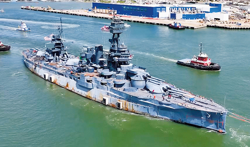 110-year-old American battleship