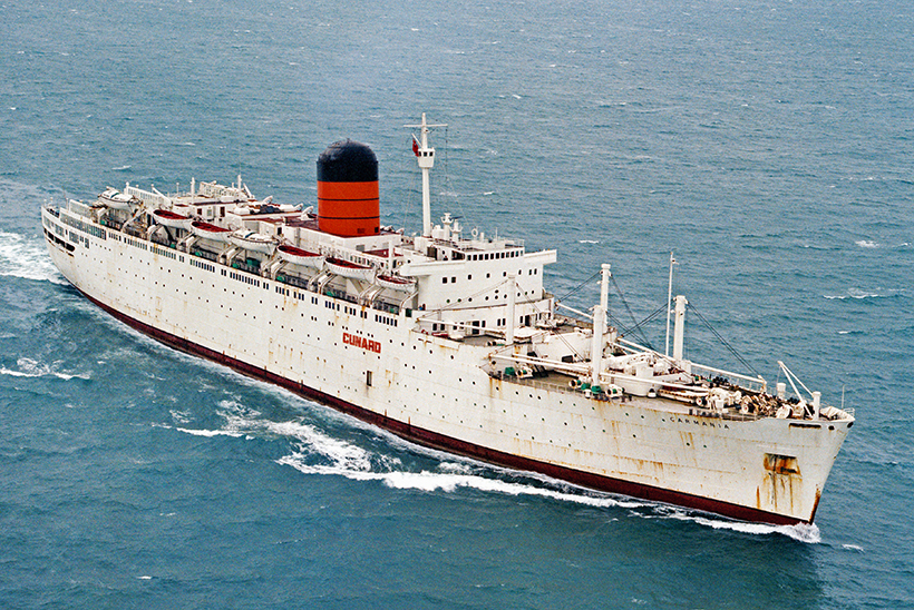 Cunard’s Saxonia Class ocean liners