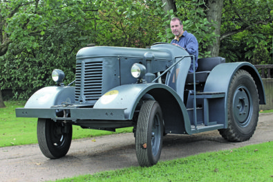 1956 David Brown towing tractor restored