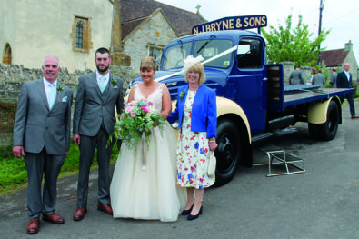 Ford and Fordson enthusiasts marry!