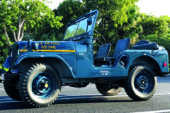 A 1950s military Jeep