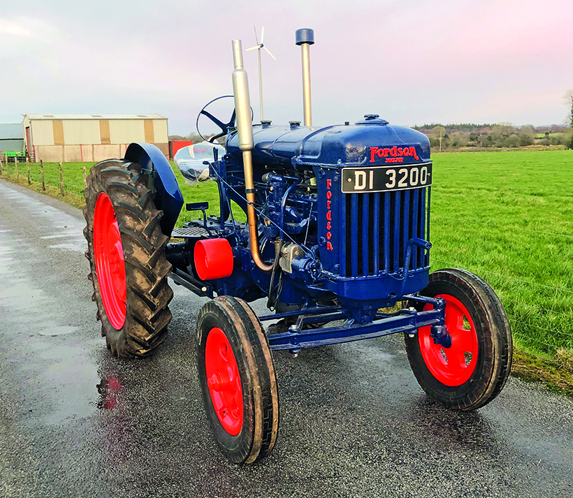 1947 Fordson E27N tractor