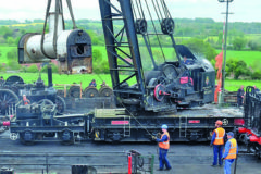 Ransomes & Rapier 45-ton steam crane